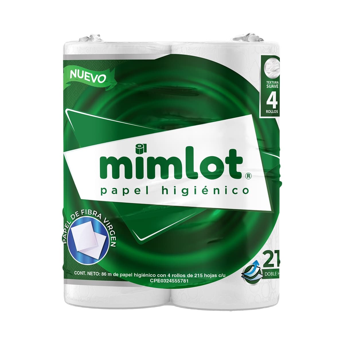Papel Higiénico 215 Hojas Doble