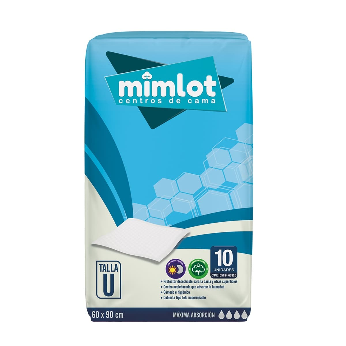 Centros De Cama 10 pcs — Talla U